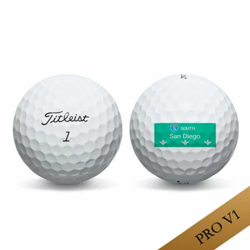 Titleist Pro V1 V1x San Diego Logo Golf Balls 6 Titleist Pro V1 V1x San Diego Logo Golf Balls - Image 4