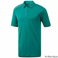 Adidas Essential 3 Stripe Polo Shirt 11 Adidas Essential 3 Stripe Polo Shirt -Fairway Golf Sales 2022 ADS0371 371b