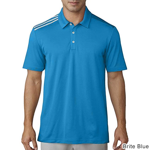 Adidas Essential 3 Stripe Polo Shirt 7 Adidas Essential 3 Stripe Polo Shirt - Image 5