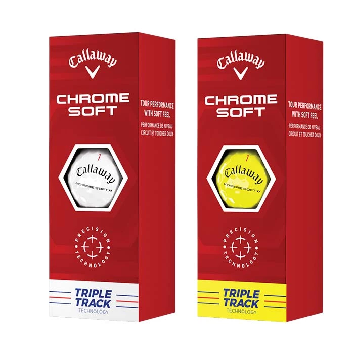 Callaway Chrome Soft Triple Track 22 Golf Ball 7 Callaway Chrome Soft Triple Track 22 Golf Ball - Image 5