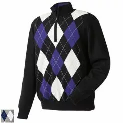 FootJoy Performance Half Zip Lined Sweaters (Previous Season Style) -Fairway Golf Sales 2022 FTJ0878 878a