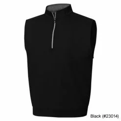 FootJoy Performance Half-Zip Jersey Vest W/Gathered Waist 11 FootJoy Performance Half-Zip Jersey Vest W/Gathered Waist -Fairway Golf Sales 2022 FTJ1019 1019a