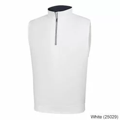 FootJoy Performance Half-Zip Jersey Vest W/Gathered Waist 12 FootJoy Performance Half-Zip Jersey Vest W/Gathered Waist -Fairway Golf Sales 2022 FTJ1019 1019b