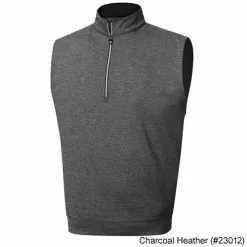 FootJoy Performance Half-Zip Jersey Vest W/Gathered Waist 13 FootJoy Performance Half-Zip Jersey Vest W/Gathered Waist -Fairway Golf Sales 2022 FTJ1019 1019c