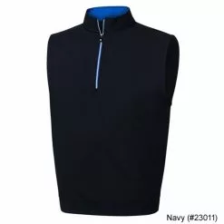 FootJoy Performance Half-Zip Jersey Vest W/Gathered Waist 16 FootJoy Performance Half-Zip Jersey Vest W/Gathered Waist -Fairway Golf Sales 2022 FTJ1019 1019g