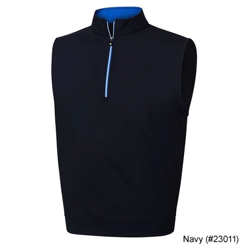 FootJoy Performance Half-Zip Jersey Vest W/Gathered Waist 9 FootJoy Performance Half-Zip Jersey Vest W/Gathered Waist - Image 7