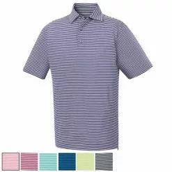 FootJoy ProDry Performance Lisle Feeder Stripe Self Collar