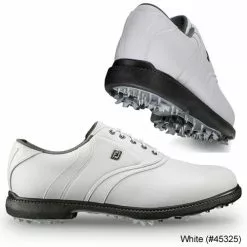 Footjoy FJ Originals Cleatd Plain Toe Twin Saddle Shoes -Fairway Golf Sales 2022 FTJ1066 1066b