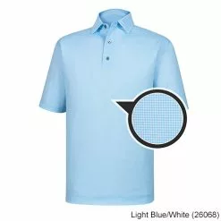 FootJoy Heather Lisle Houndstooth Self Collar -Fairway Golf Sales 2022 FTJ1219d