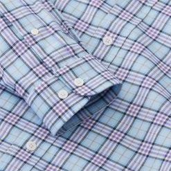 FootJoy Stretch Twill Woven Open Plaid Shirt (Previous Season Style) -Fairway Golf Sales 2022 FTJ1275b