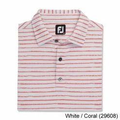 Footjoy Chalk Line Print Stretch Pique Self Collar 16 Footjoy Chalk Line Print Stretch Pique Self Collar -Fairway Golf Sales 2022 FTJ1351e