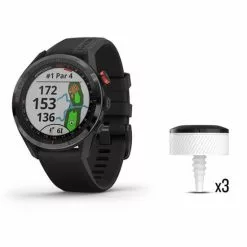 Garmin Approach S62 GPS Golf Watch W/Bundle