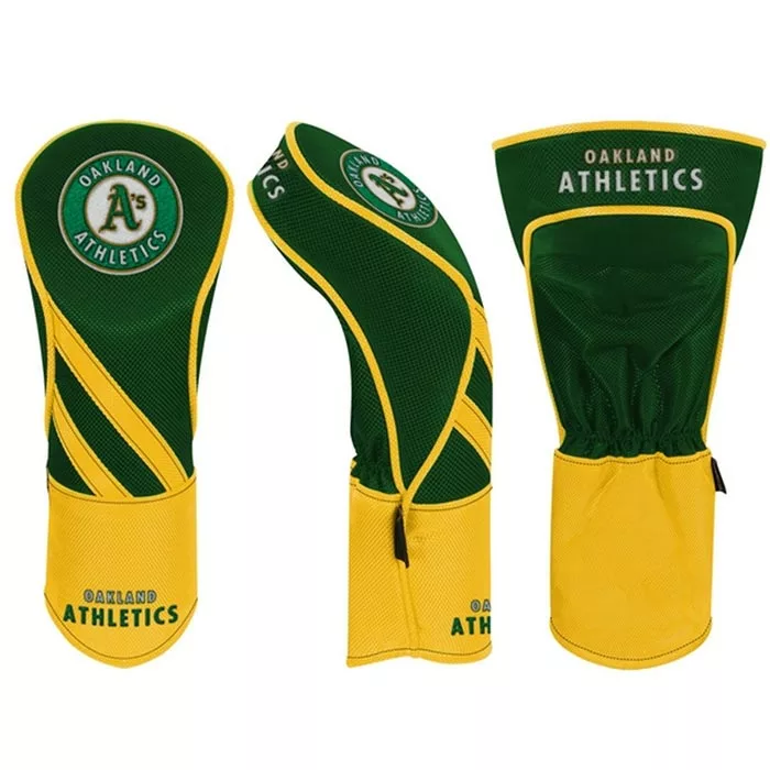 Global Tour Golf MLB Oakland Athletics Driver Headcover 3 Global Tour Golf MLB Oakland Athletics Driver Headcover