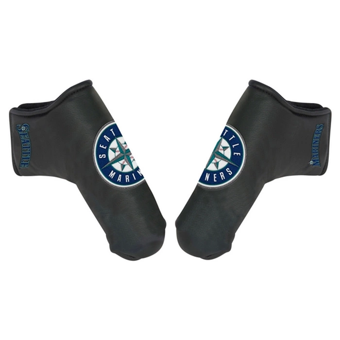 Global Tour Golf MLB Seattle Mariners Black Putter Cover 3 Global Tour Golf MLB Seattle Mariners Black Putter Cover