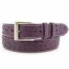 Jacob Hill Leather Ostrich 1 1/2 Leather Belts