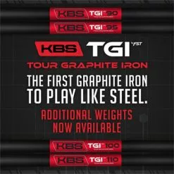KBS TGI Tour Graphite Iron Shafts -Fairway Golf Sales 2022 KBS0035 35h