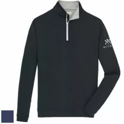 Miura Peter Millar Perth Stretch Loop Terry Quarter Zip
