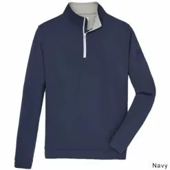 Miura Peter Millar Perth Stretch Loop Terry Quarter Zip -Fairway Golf Sales 2022 MIU0105e