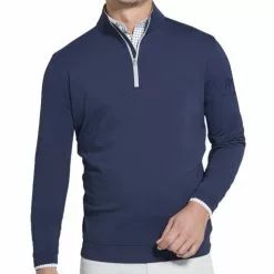 Miura Peter Millar Perth Stretch Loop Terry Quarter Zip -Fairway Golf Sales 2022 MIU0105f