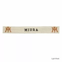 Miura Smathers & Branson Miura M-Text Centered Belt -Fairway Golf Sales 2022 MIU0127b