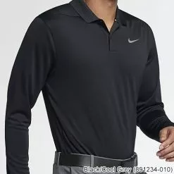 NikeGolf Nike Dri-FIT Victory Long Sleeve Standard Fit Golf Polo -Fairway Golf Sales 2022 NKE1213d