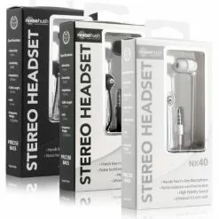 NoiseHush NX40 3.5mm Stereo Headsets With Mic -Fairway Golf Sales 2022 NOI0003 3h