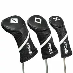 Ping Black Leather Headcover