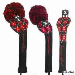 RocketTour Argyle Pom Pom Headcover -Fairway Golf Sales 2022 ROC0008 8b