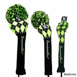RocketTour Argyle Pom Pom Headcover -Fairway Golf Sales 2022 ROC0008 8d