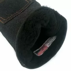 Rose & Fire Black Raw Denim Headcover Set 11 Rose & Fire Black Raw Denim Headcover Set -Fairway Golf Sales 2022 RSF0045 45e