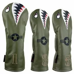 Rose & Fire 2018 Bomber/Warhawk Premium USA Leather Headcover