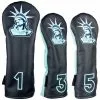 Rose & Fire Lady Liberty Premium USA Leather Headcover -Fairway Golf Sales 2022 RSF0047 47