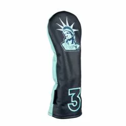Rose & Fire Lady Liberty Premium USA Leather Headcover 8 Rose & Fire Lady Liberty Premium USA Leather Headcover -Fairway Golf Sales 2022 RSF0047 47b