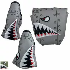 Rose & Fire Bomber/Warhawk Premium USA Leather Putter Covers