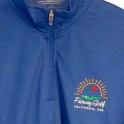 San Diego Gifts San Diego Gift Vansport Mesh 1/4 Zip Tech Pullovers (#3405) -Fairway Golf Sales 2022 SAG0031 31b
