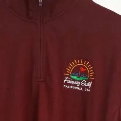 San Diego Gifts San Diego Gift Vansport Mesh 1/4 Zip Tech Pullovers (#3405) -Fairway Golf Sales 2022 SAG0031 31d