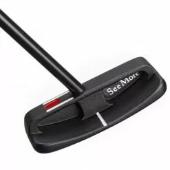 SeeMore Original Series Pure Center Blade Black Putter