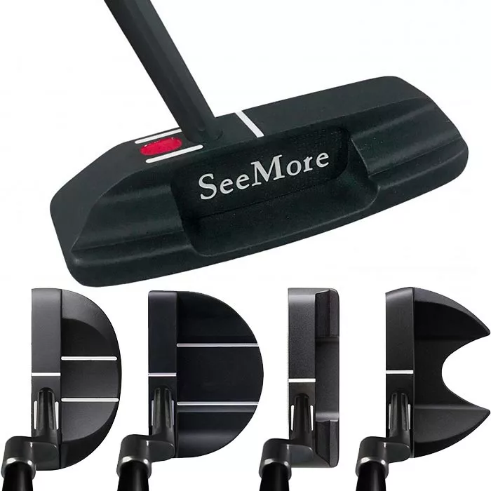 SeeMore Black RST Hosel Putters 3 SeeMore Black RST Hosel Putters