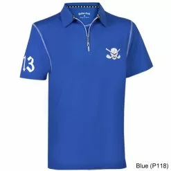 TattooGolf Tattoo Golf Lucky 13/Red Line Hybrid Performance Golf Shirts -Fairway Golf Sales 2022 TAT0239 239b