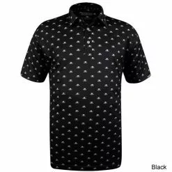 TattooGolf Tattoo Golf Micro Skull ProCool Golf Shirts -Fairway Golf Sales 2022 TAT0244 244c
