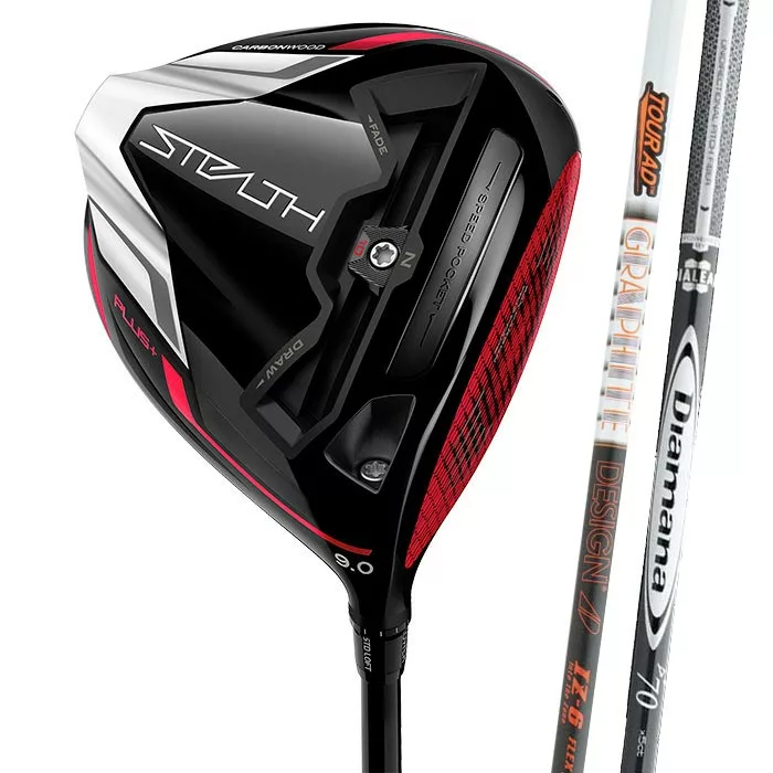 TaylorMade Stealth Plus Driver W/Premium Shaft 3 TaylorMade Stealth Plus Driver W/Premium Shaft