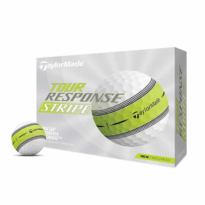 TaylorMade Tour Response Stripe Golf Ball 3 TaylorMade Tour Response Stripe Golf Ball