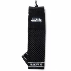 GT Golf Supplies NFL Seattle Seahawks Embroidered Golf Towel