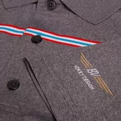 VokeyDesign Vokey Design FJ ProDry Lisle Chest Stripe Polo Shirts -Fairway Golf Sales 2022 VKD0193 193c