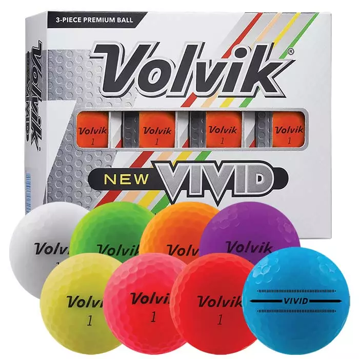 Volvik New VIVID Golf Ball 3 Volvik New VIVID Golf Ball
