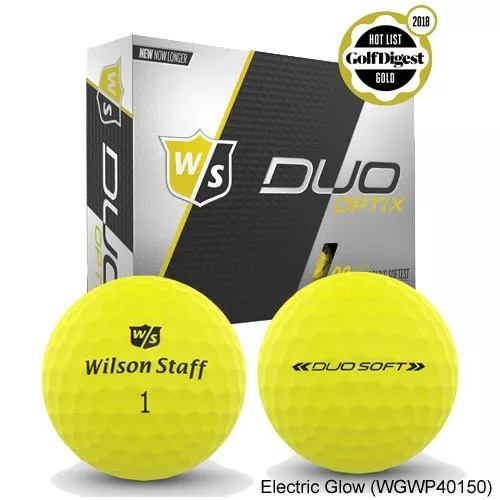 Wilson Staff 2019 DUO SOFT OPTIX Golf Ball 6 Wilson Staff 2019 DUO SOFT OPTIX Golf Ball - Image 4