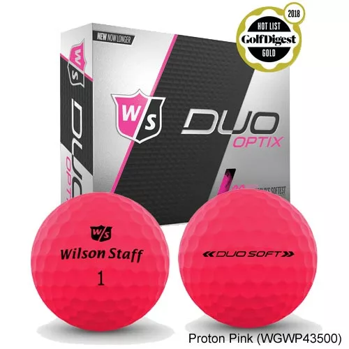 Wilson Staff 2019 DUO SOFT OPTIX Golf Ball 9 Wilson Staff 2019 DUO SOFT OPTIX Golf Ball - Image 7